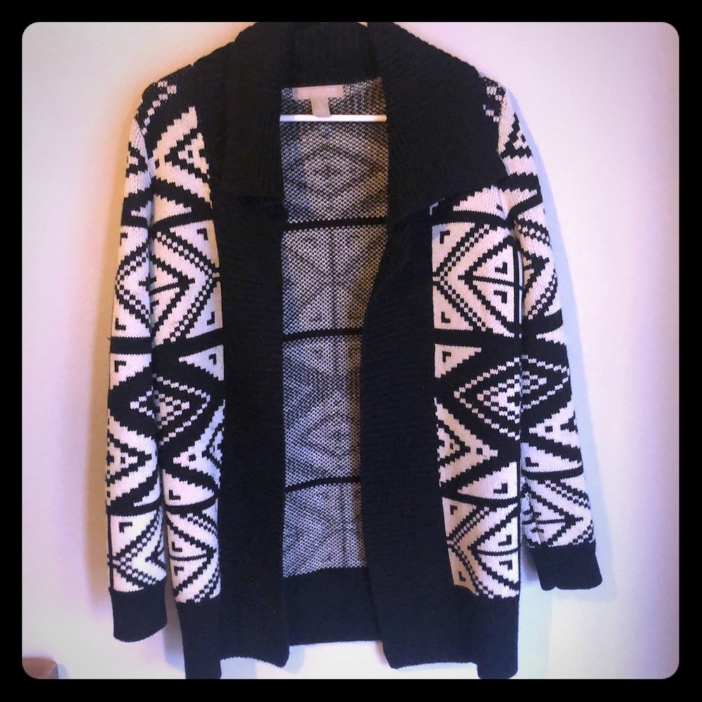 Banana Republic Italian Yarn Open Cardigan Sweater
